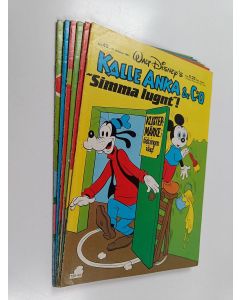 Kirjailijan Walt Disney käytetty teos Kalle Anka & Co n:o 38-43/81