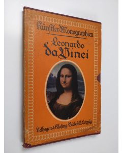 Kirjailijan A. Rosenberg käytetty teos Leonardo da Vinci : "Kunstler monographien"