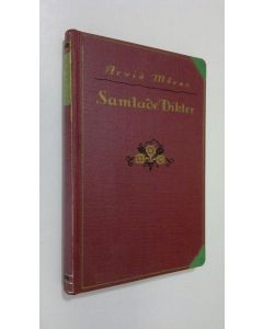 Kirjailijan Arvid Mörne käytetty kirja Över havet brann Mars