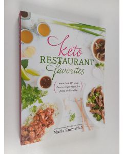 Kirjailijan Maria Emmerich uusi kirja Keto Restaurant Favorites