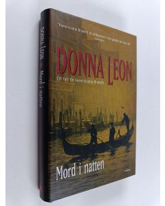 Kirjailijan Donna Leon käytetty kirja Mord i natten