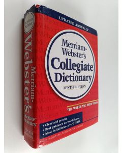 Kirjailijan Merriam-Webster, Inc käytetty kirja Merriam-Webster's Collegiate Dictionary