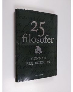 Kirjailijan Gunnar Fredriksson käytetty kirja 25 filosofer