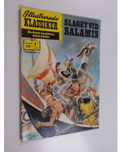käytetty teos Illustrerade klassiker N:o 210 : Slaget vid Salamis