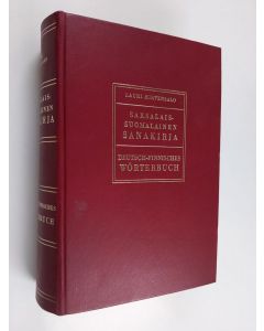 Kirjailijan Lauri Hirvensalo käytetty kirja Saksalais-suomalainen sanakirja - Deutsch-finnisches wörterbuch