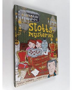 Kirjailijan Martin Widmark käytetty kirja Slottsmysteriet