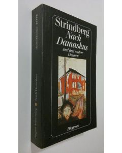 Kirjailijan August Strindberg käytetty kirja Nach Damaskus und drei andere Dramen