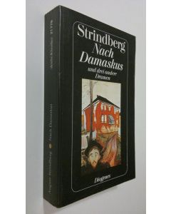 Kirjailijan August Strindberg käytetty kirja Nach Damaskus und drei andere Dramen
