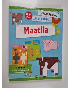 käytetty kirja Leikkaa ja liimaa askartelukirja : Maatila