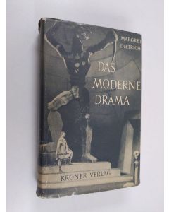 Kirjailijan Margret Dietrich käytetty kirja Das Moderne Drama: Stromungen, Gestalten, Motive