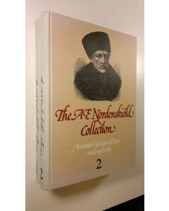 Tekijän Ann-Mari ym. Mickwitz käytetty kirja The A. E. Nordenskiöld Collection in the Helsinki University Library 1-2 : annotated catalogue of maps made up to 1800