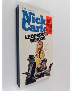 Kirjailijan Nick Carter käytetty kirja Leopardin merkki