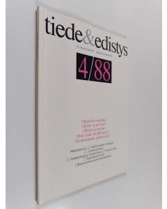 käytetty kirja Tiede & edistys 4/88