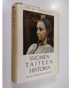 Kirjailijan Onni Okkonen käytetty kirja Suomen taiteen historia