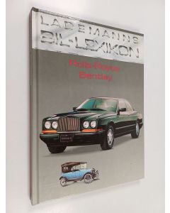 käytetty kirja Lademanns bil-lexikon Rolls-Royce - Bentley
