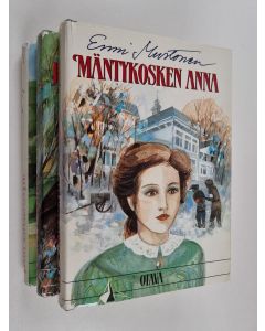 Kirjailijan Enni Mustonen käytetty kirja Vihreän kullan maa 1-3 : Mäntykosken Anna ; Johannes ja Helena ; Mäntyniemen miniä