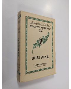 Kirjailijan Santeri Alkio käytetty kirja Uusi aika