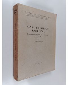 Kirjailijan Uunio Saalas käytetty kirja Carl Reinhold Sahlberg : Luonnontutkija, yliopisto- ja maatalousmies 1779-1860