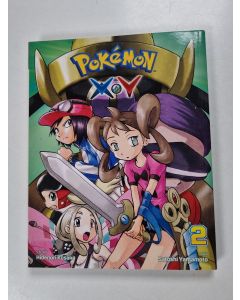 Kirjailijan Hidenori Kusaka käytetty kirja Pokémon X·Y Volume 2