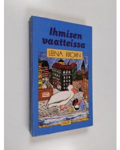 Kirjailijan Leena Krohn käytetty kirja Ihmisen vaatteissa : kertomus kaupungilta