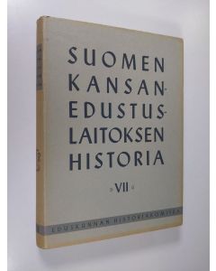 käytetty kirja Suomen kansanedustuslaitoksen historia 7 : Itsenäisyyden ajan eduskunta 1919-1938