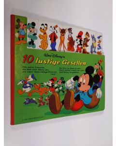 Kirjailijan Walt Disney käytetty kirja 10 lustige Gesellen