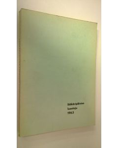 käytetty kirja Lääkäripäivien luentoja 1963