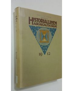 käytetty kirja Historiallinen aikakauskirja 1912