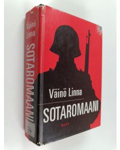 Kirjailijan V&auml;in&ouml; Linna k&auml;ytetty kirja Sotaromaani : Tuntemattoman sotilaan k&auml;sikirjoitus
