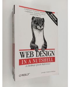 Kirjailijan Jennifer Niederst Robbins käytetty kirja Web design in a nutshell