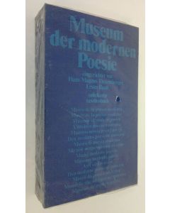 Kirjailijan Hans Magnus käytetty kirja Museum der modernen Poesie 1-2 (UUSI)