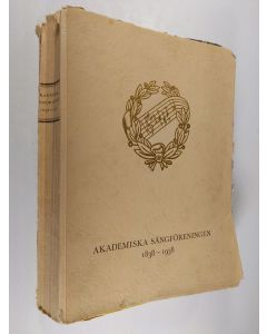 Kirjailijan Finn E. Sommerschield käytetty kirja Akademiska Sångföreningen 1838-1938