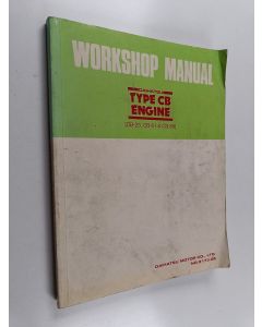 käytetty kirja Workshop Manual - Daihatsu Type CB Engine