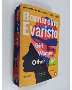 Kirjailijan Bernardine Evaristo käytetty kirja Girl, woman, other