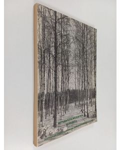 Kirjailijan Paavo Aro & Risto Sarvas ym. käytetty kirja Metsäntutkimuslaitos 50 vuotta - Institutum forestale Fenniae quinquagenarium a.D. 1967