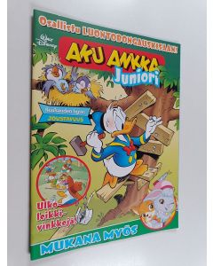 Kirjailijan Walt Disney käytetty teos Aku Ankka juniori 7/2017