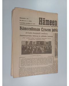 käytetty teos Hämeen sanomat n:o 207/1948 : syyskuun 11 p:nä