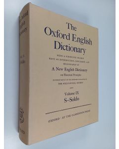 Kirjailijan Oxford University Press käytetty kirja The Oxford English Dictionary Volume 9: S-Soldo