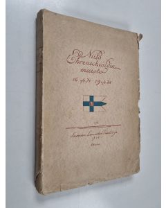 Kirjailijan R. Dillström käytetty kirja Niilo Ehrenschiöldin muisto : 11.5.1674-11.5.1924 : Suomen laivaston vuosikirja 1924
