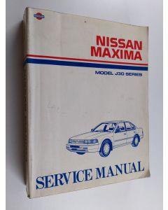 käytetty kirja Nissan maxima model J30 series Service manual