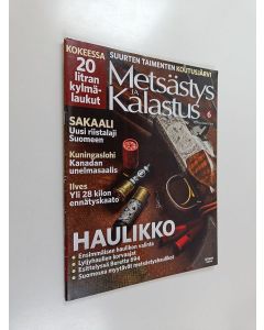 käytetty teos Metsästys ja kalastus 6/2020