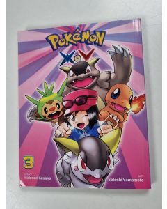 Kirjailijan Hidenori Kusaka käytetty kirja Pokémon X·Y Volume 3