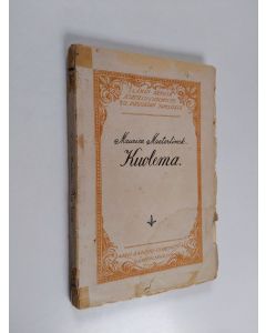 Kirjailijan Maurice Maeterlinck käytetty kirja Kuolema