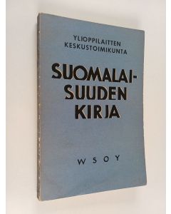 käytetty kirja Suomalaisuuden kirja