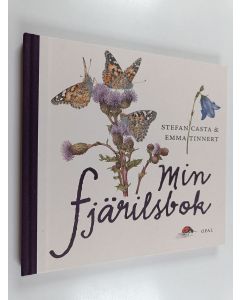 Kirjailijan Stefan Casta käytetty kirja Min fjärilsbok