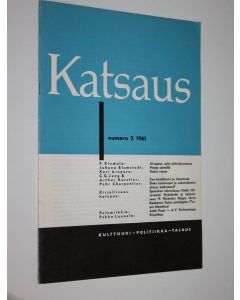 käytetty teos Katsaus nro 2/1961