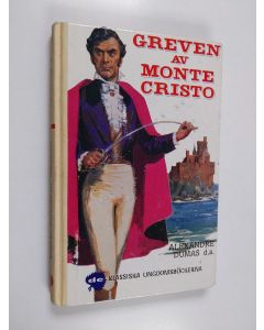 Kirjailijan Alexandre Dumas käytetty kirja Greven av Monte Cristo