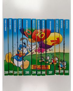 käytetty kirja Aku Ankan taskukirja 289-300