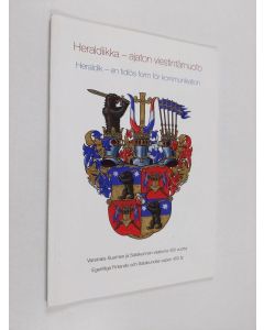 Kirjailijan Tom C. Bergroth käytetty kirja Heraldiikka - ajaton viestintämuoto : Varsinais-Suomen ja Satakunnan vaakuna 450 vuotta = Heraldik - en tidlös form för kommunikation : Egentliga Finlands och Satakundas vapen 450 år - Varsinais-Suomen ja Satakun