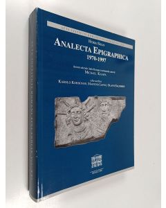 Kirjailijan Heikki Solin käytetty kirja Analecta epigraphica 1970-1997
